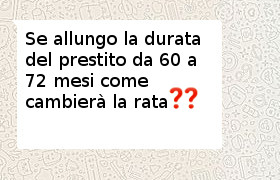 allungare durata prestito