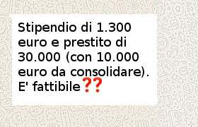 cessione pi� delega per prestito 30.000 euro