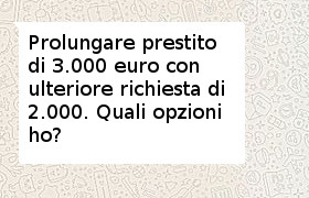 consolidamento o nuovo prestito