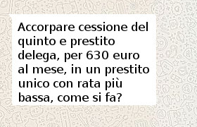 consolidamento cessione e delega