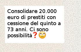 consolidamento con cessione del quinto o prestito delega
