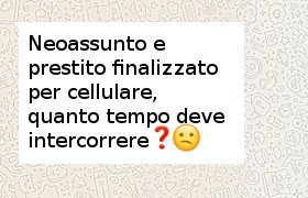 prestito periodo di prova