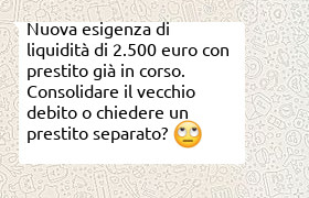 nuova liquidit� 2500 con consolidamento o no