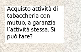 mutuo tabaccheria 190000