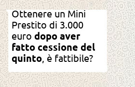mini prestito bancoposta 3000 euro a pensionato di reversibilit� con cessione