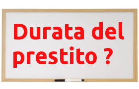 durata del prestito